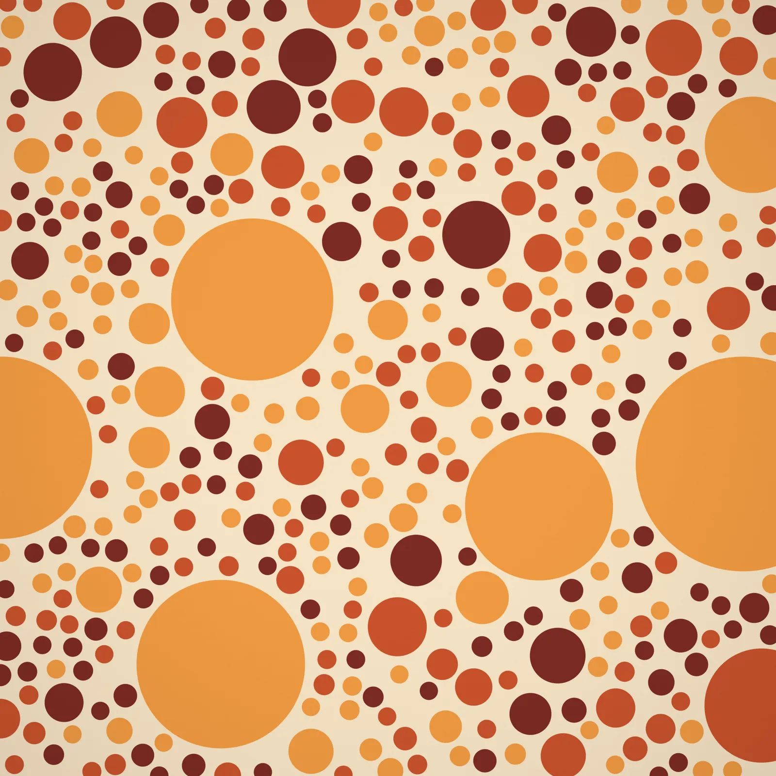 A hypnotic up close take on ember circle scatter, rendered in Generative.