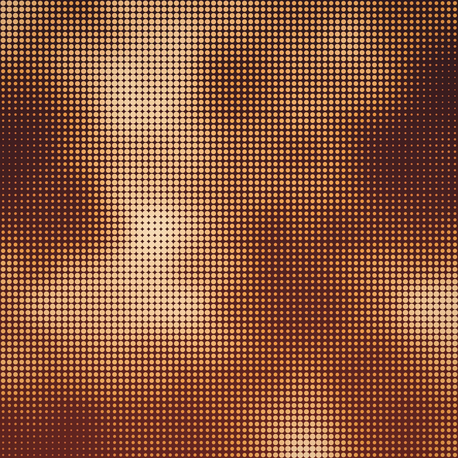 A hypnotic up close take on ember halftone bloom, rendered in Generative.