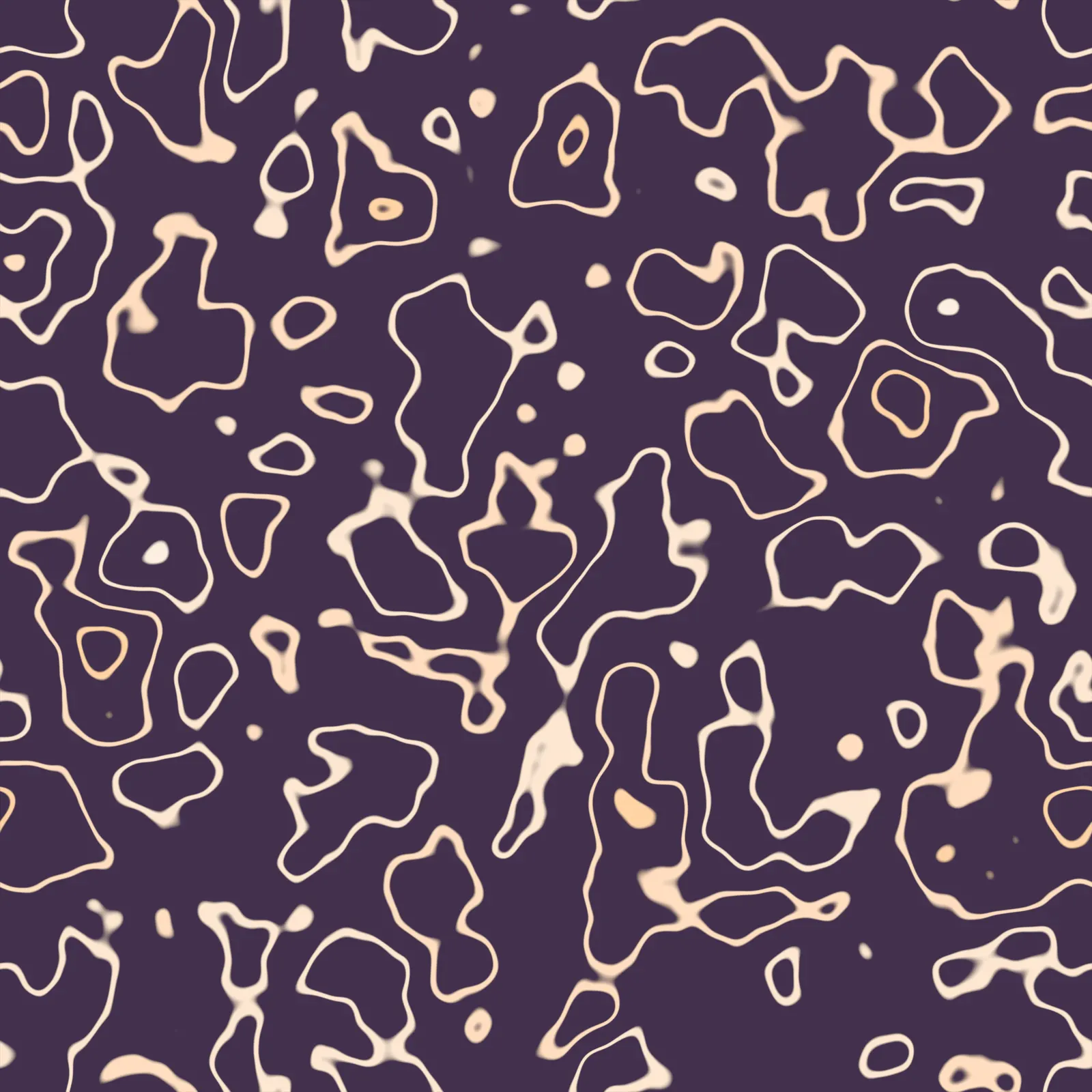 Flowing topographic contours, rendered in Blender. A repeating pattern built to be looked at closely.
