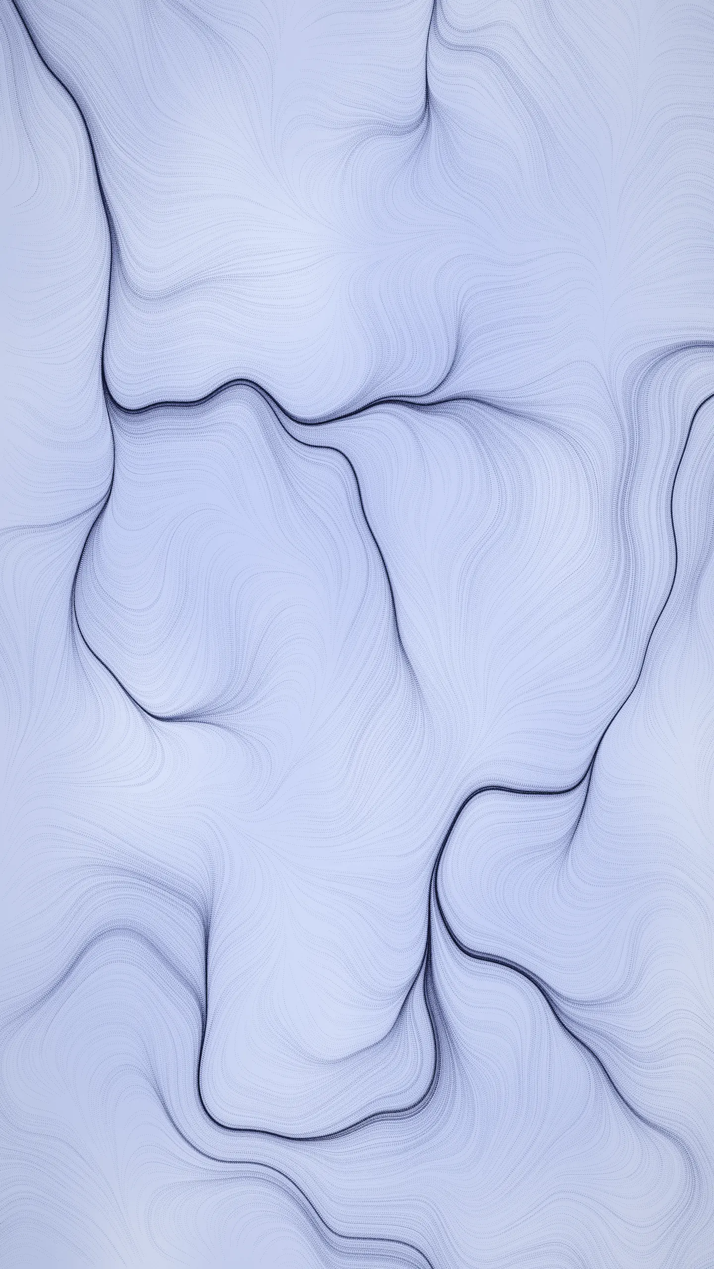 Indigo ink currents — clean enough to live behind your icons. Made with Generative.