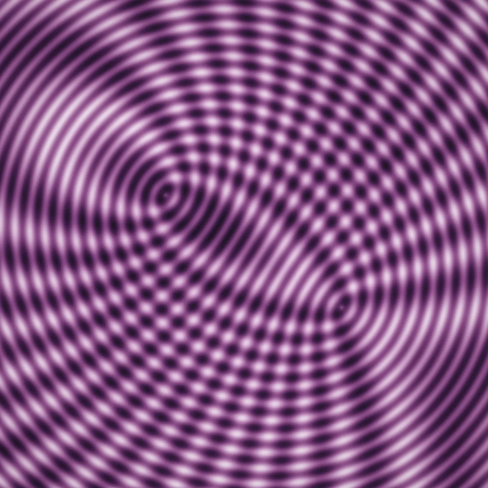 Plum interference rings, rendered in Generative. A repeating pattern built to be looked at closely.