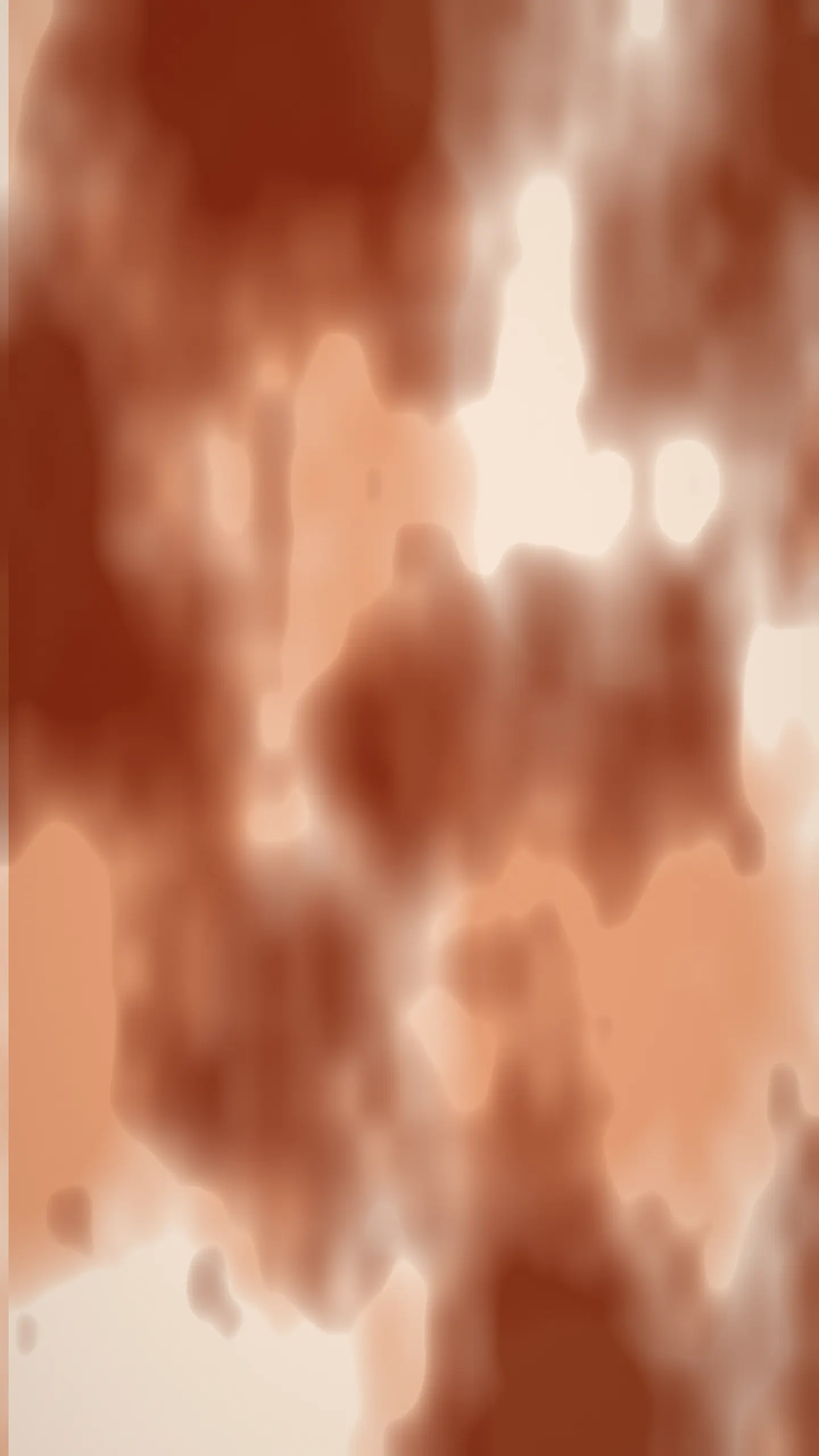 Sienna risograph clouds. Rendered in Generative and finished for print-scale detail.