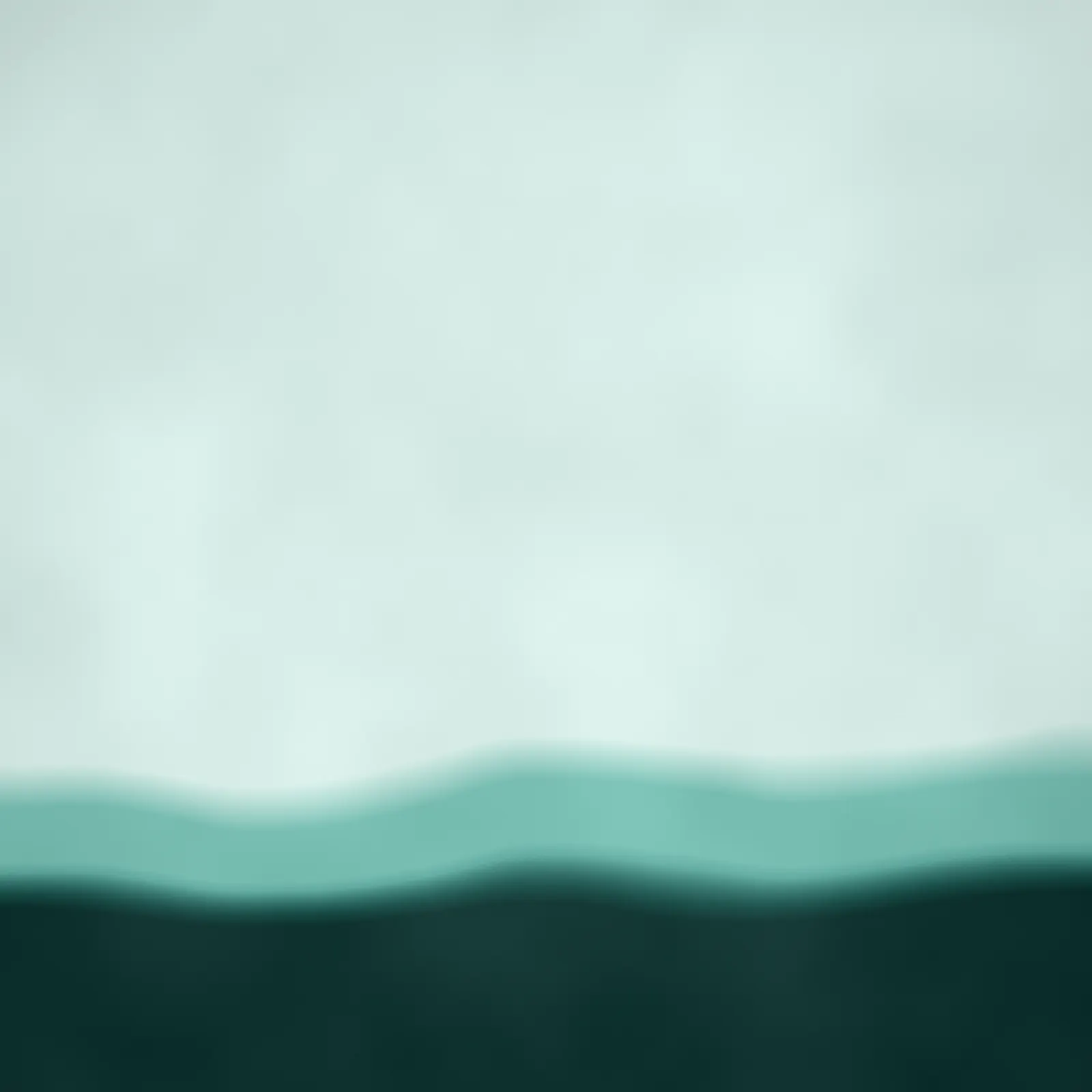 Teal tide gradient, captured as a wallpaper in Generative.