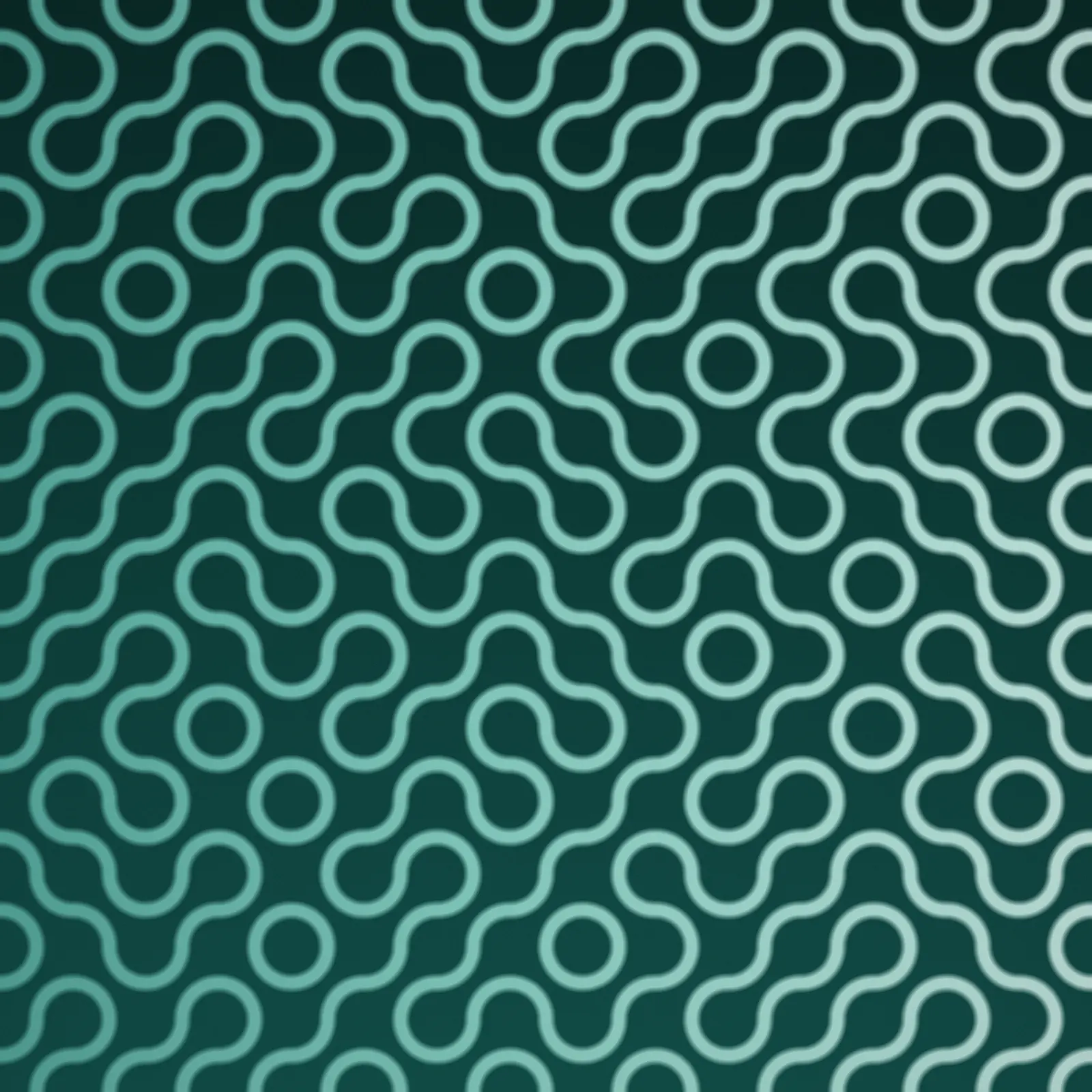 Teal truchet maze — hypnotic up close. Made with Generative.